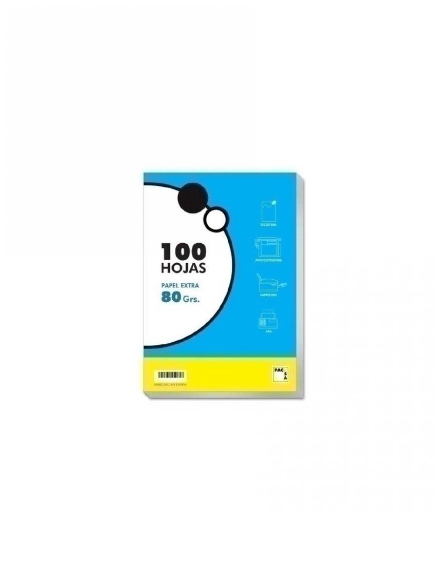 papel pacsa a5 100h 80g liso