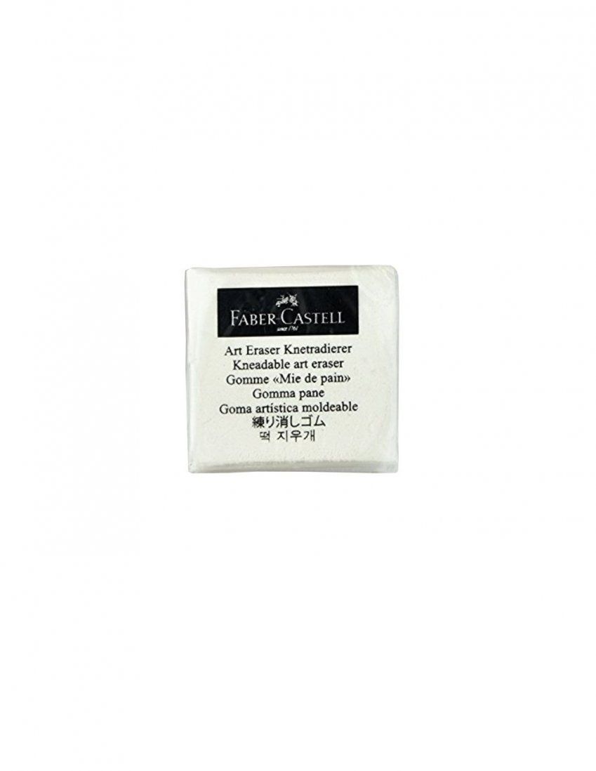 goma moldeable blanca faber castell