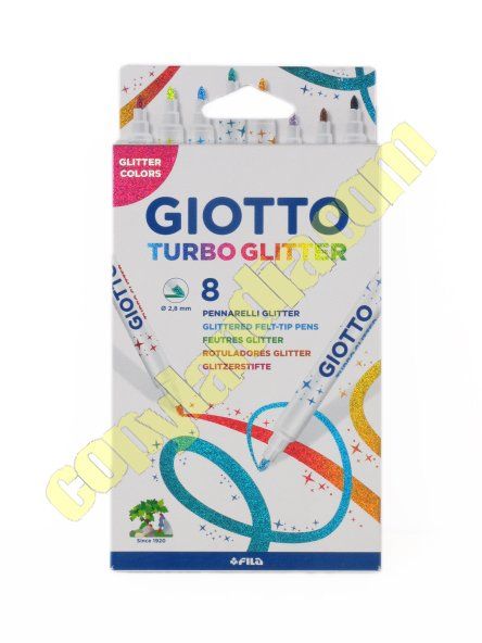 Rotuladores con purpurina Giotto