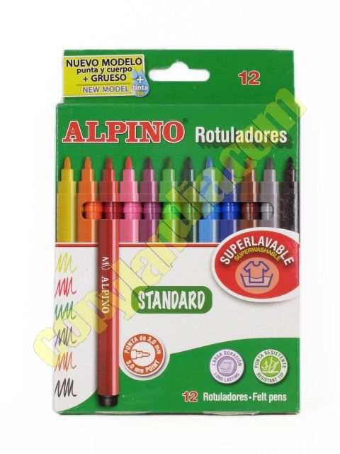 Rotuladores de colores Alpino Normaldes Sin Fondo (1)