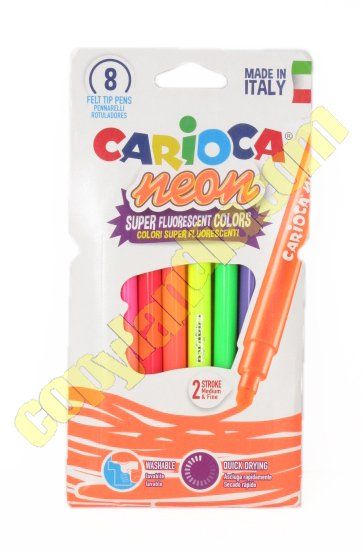 Rotuladores de colores Carioca Neon