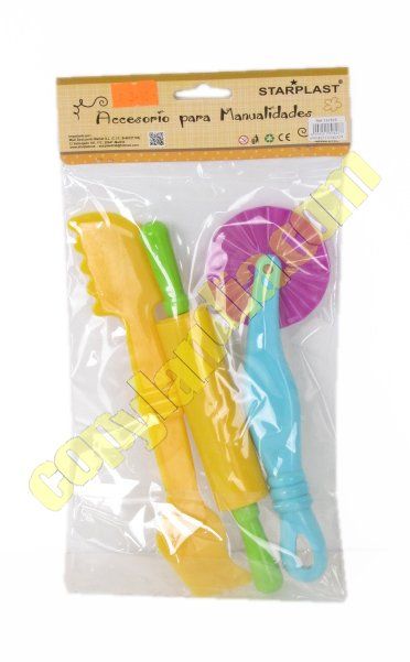 Plastilina Accesorios Utensilios Starplast Sin Fondo (1)