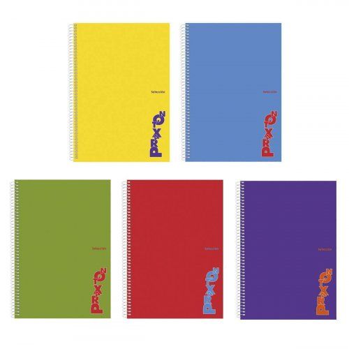 PRAXTON Cuadernos Espiral Praxton Cuarto 80h Tapa Carton Pack X10 1392053465