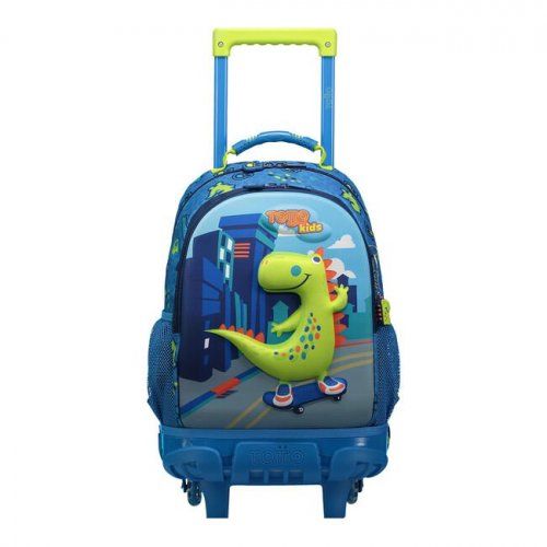 Mochila con ruedas Totto Rue Bomper Little Dino S