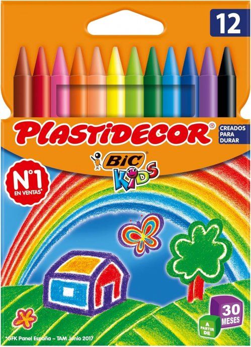 ceras plastidecor 12 ud